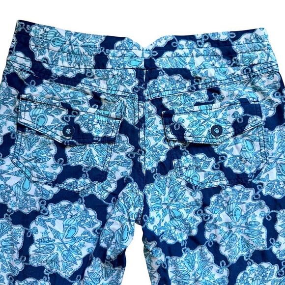 Lilly Pulitzer Pippa Flare Y2K Low Rise Pants in Hey Sailor Size XS - Picture 8 of 11